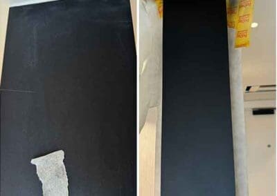 Before and After - spray work