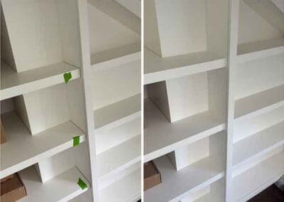 Before and After - kitchen unit repair