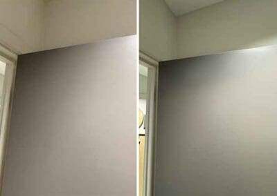 Before and After - house repair