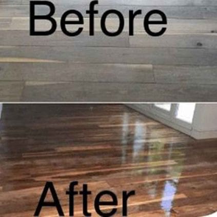 GNE Professional hardwood floor restoration London Before and after images